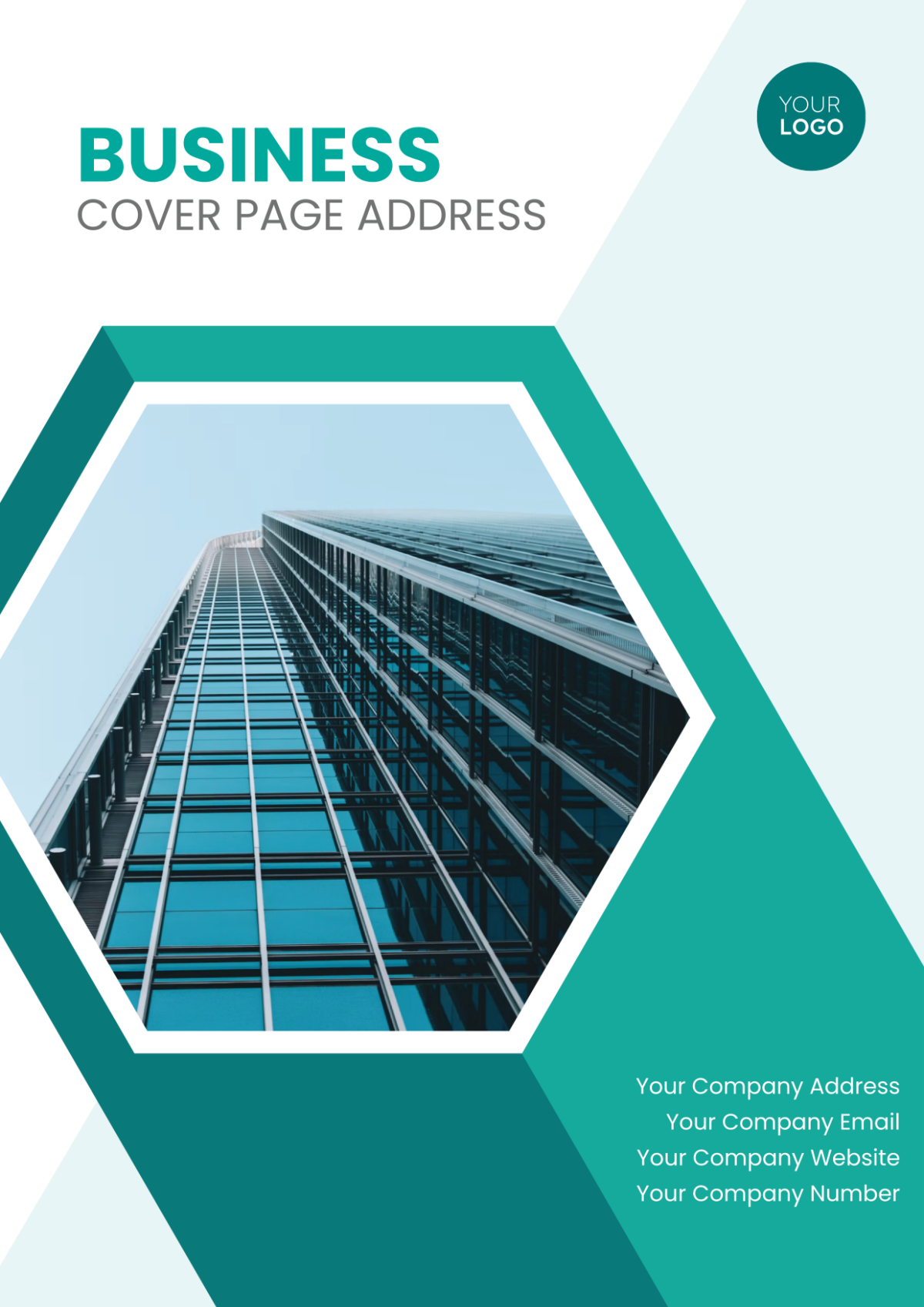 Business Cover Page Address