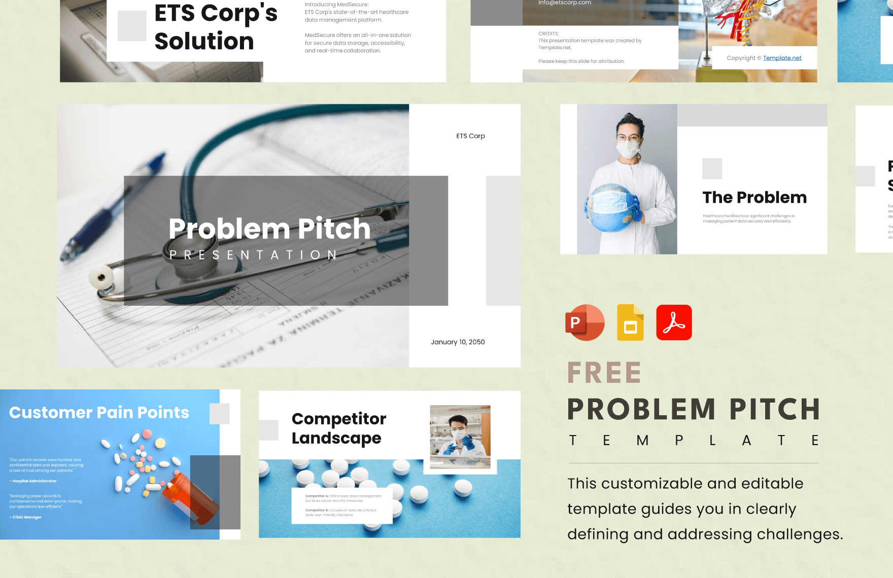 Problem Pitch Template