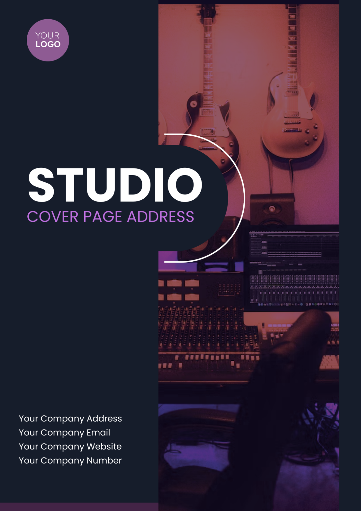 Studio Cover Page Address