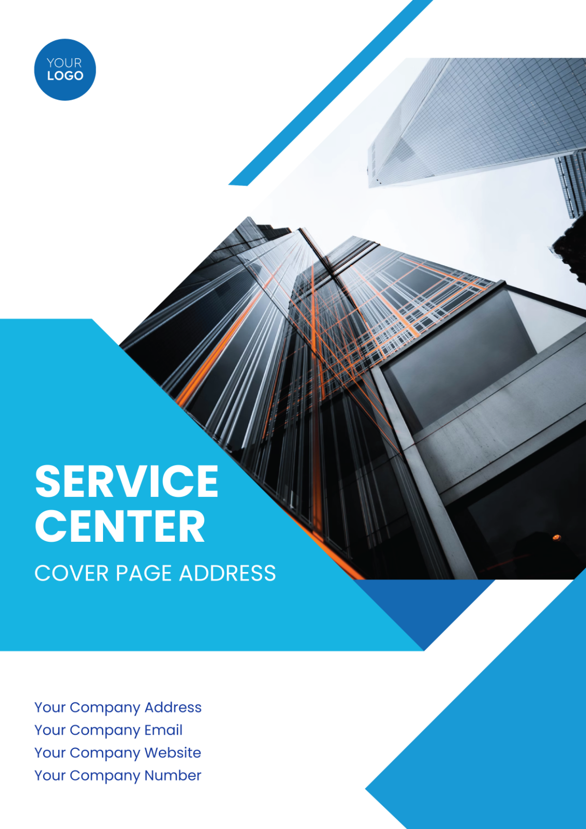 Service Center Cover Page Address