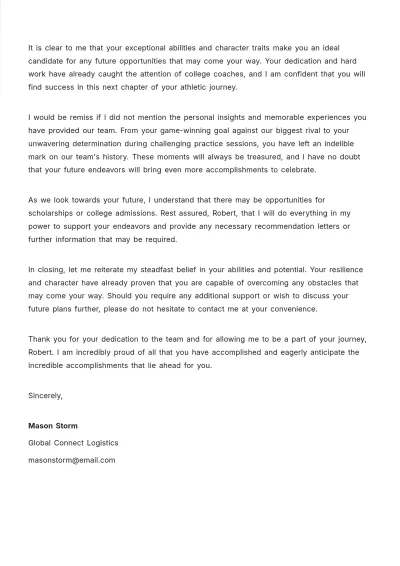 Free College Rejection Letter Template to Edit Online