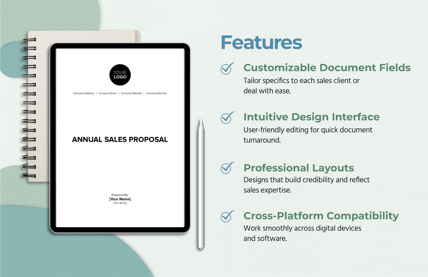 Annual Sales Proposal Template
