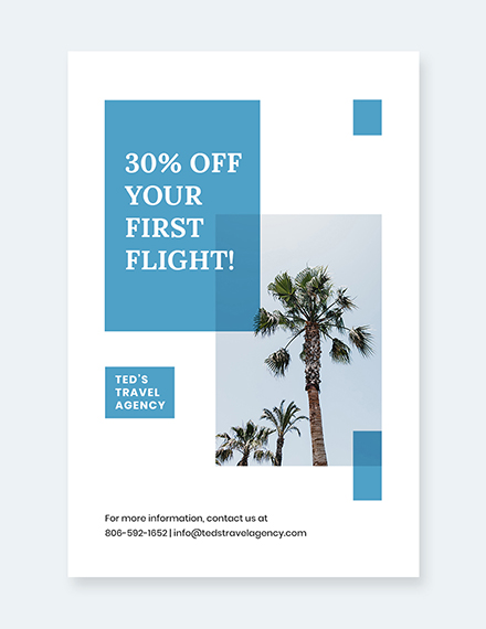 Free Travel Company Pinterest Pin Template to Edit Online