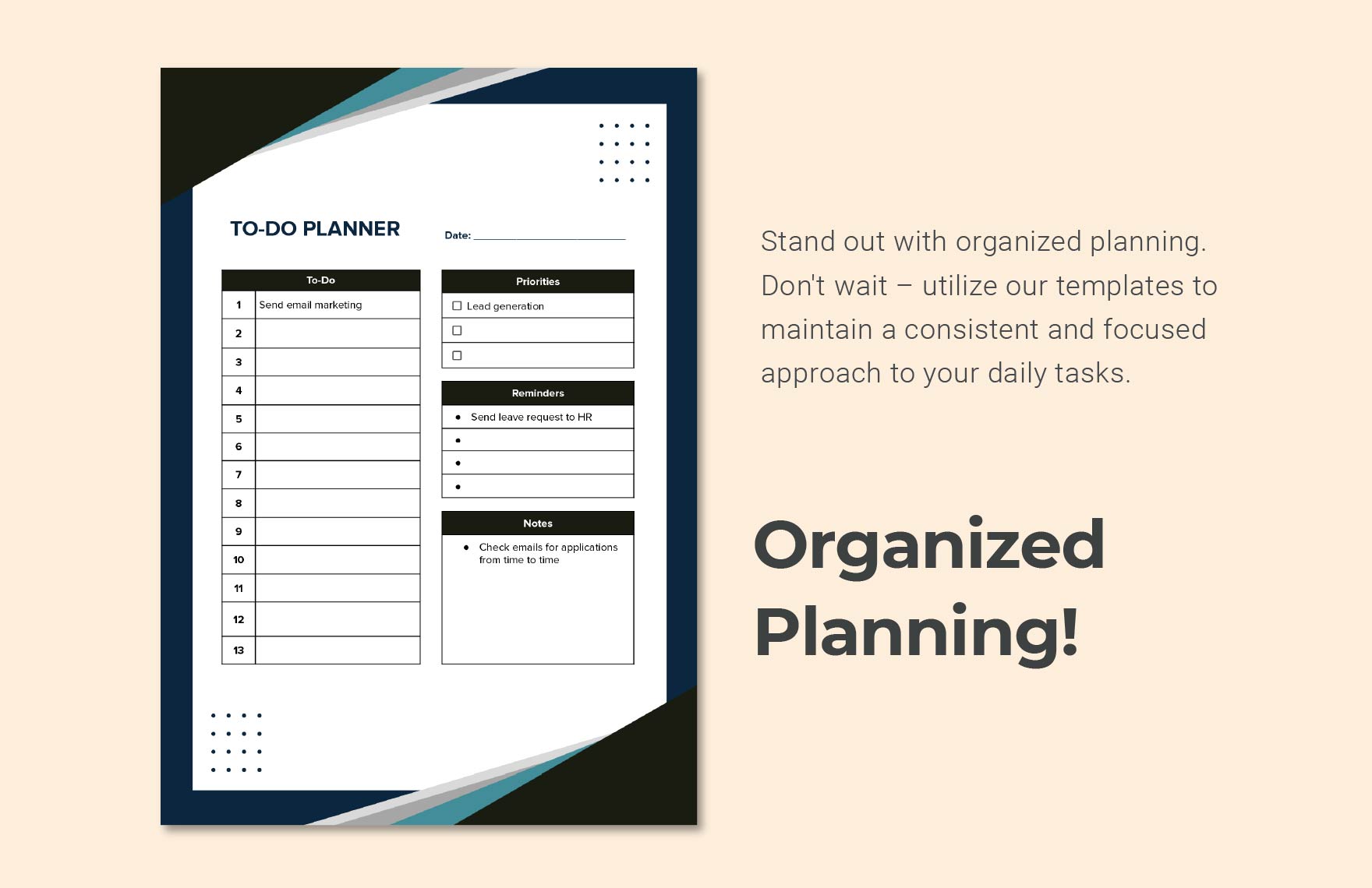 To-Do Planner Template