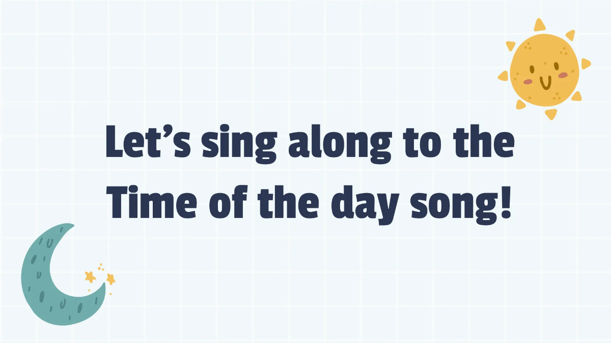 Free Recognizing Morning, Afternoon, and Nighttime Template to Edit Online