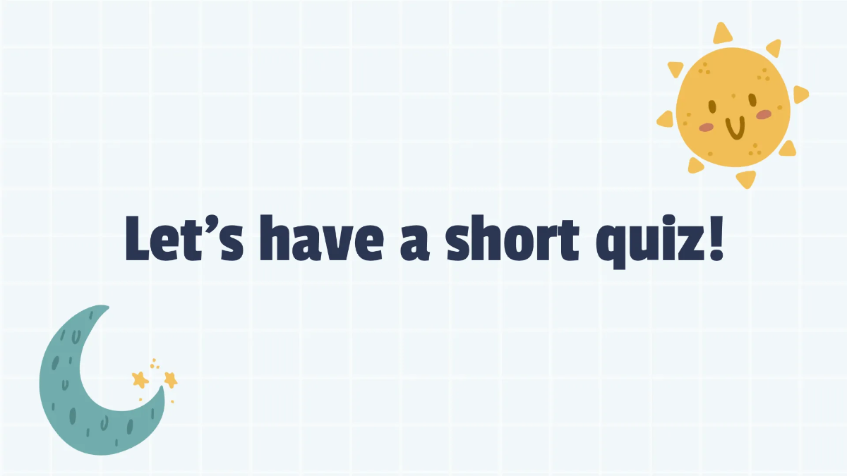 Free Recognizing Morning, Afternoon, and Nighttime Template to Edit Online