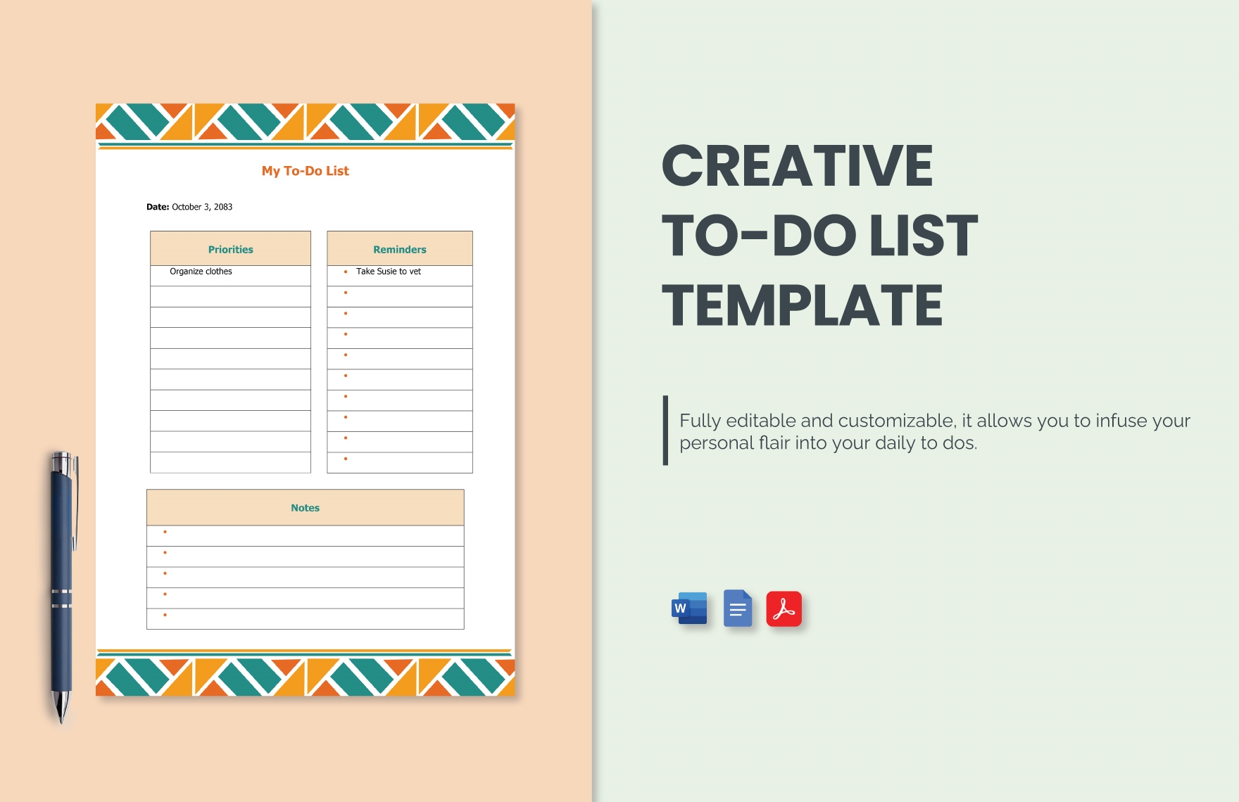 To Do List Template Download in Word Google Docs Template net To Do List Template Download in Word Google Docs Template net