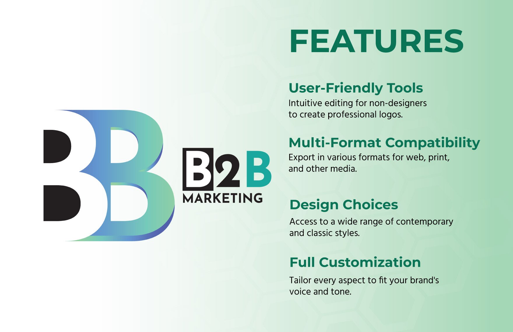 B2B Marketing Logo Template in Word, PDF, PNG - Download | Template.net