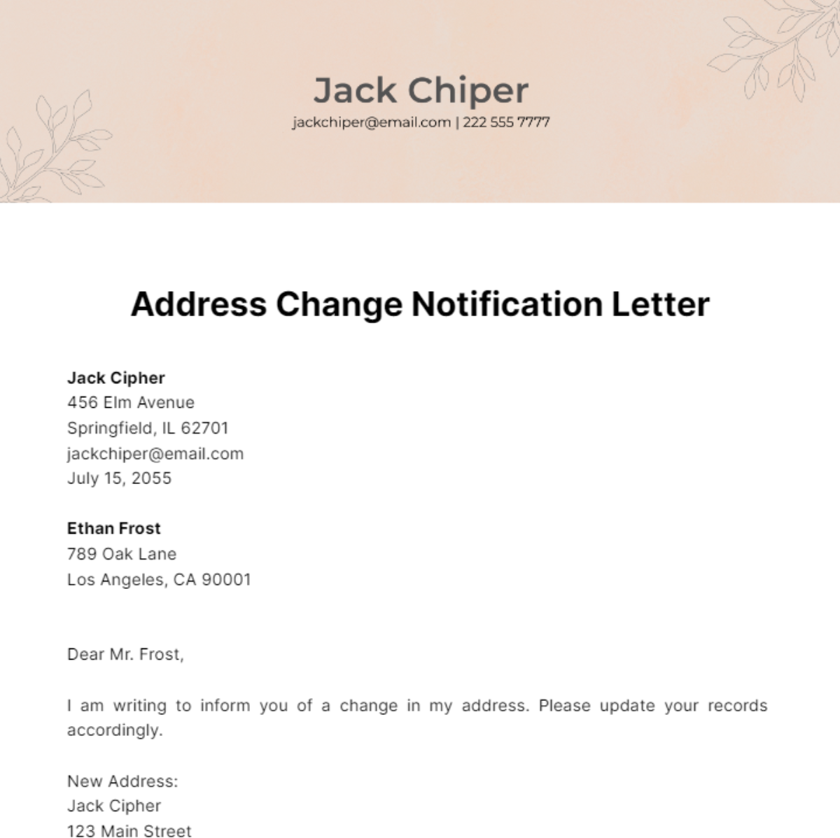 free-address-change-notification-letter-template-edit-online