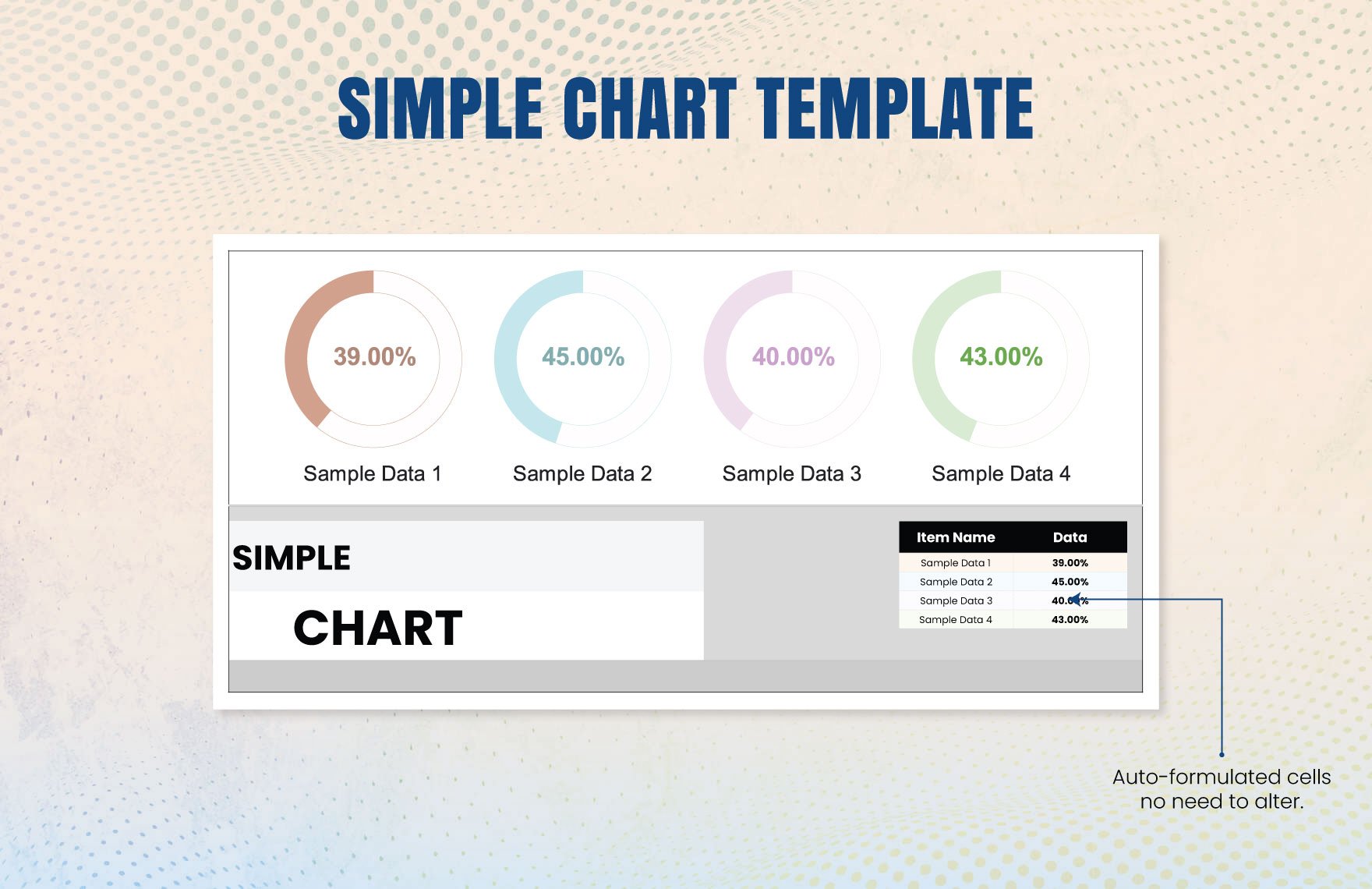 Simple Chart Template