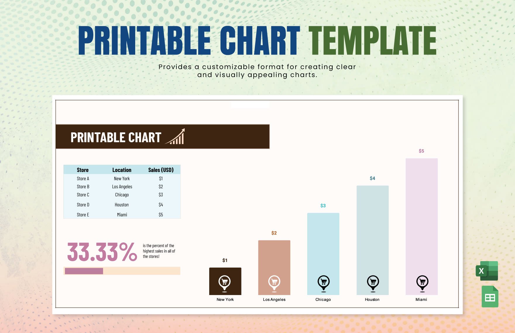 Printable Chart Template