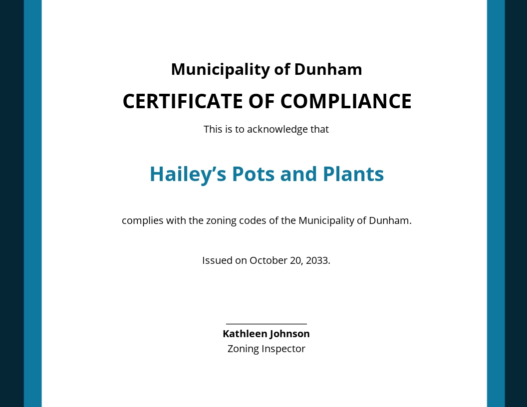 Municipal Certificate of Compliance.jpe