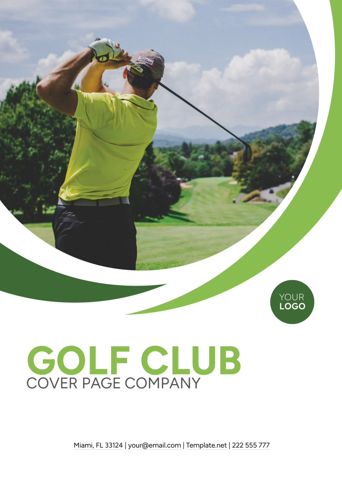 Golf Club Cover Page Company