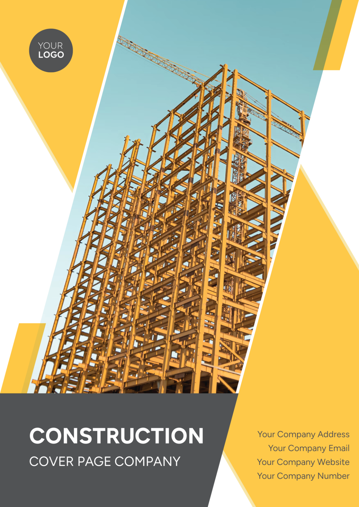 Construction Cover Page Company