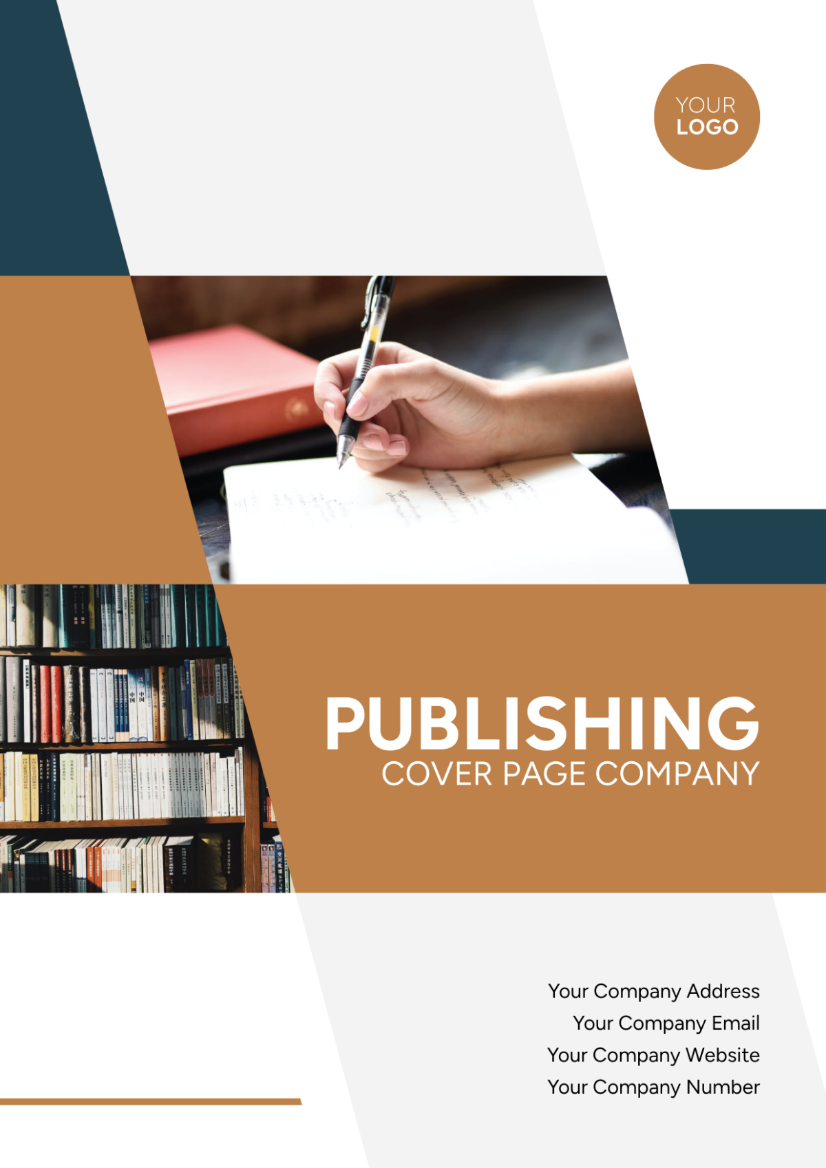 Publishing Cover Page Company Template - Edit Online & Download Example ...