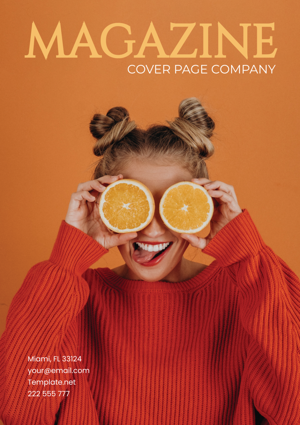 Magazine Cover Page Company