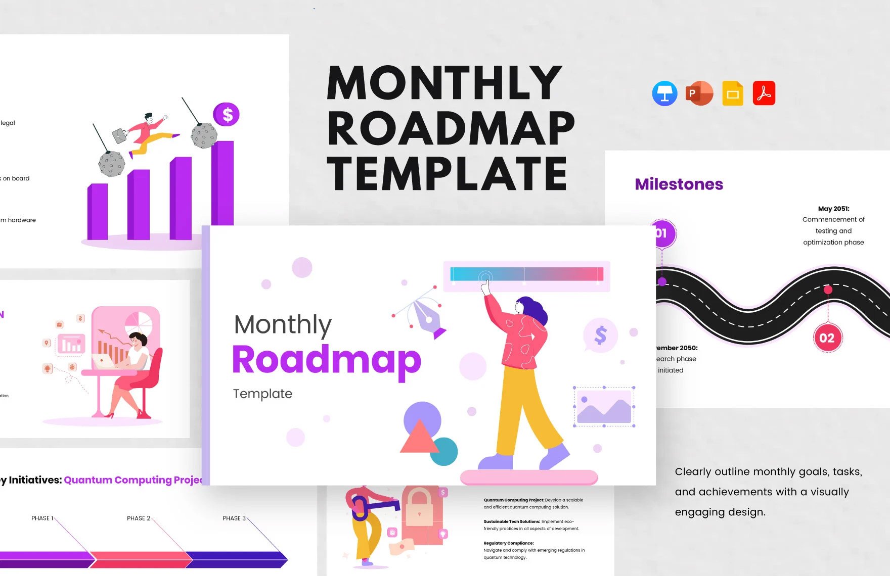 Monthly Roadmap Template