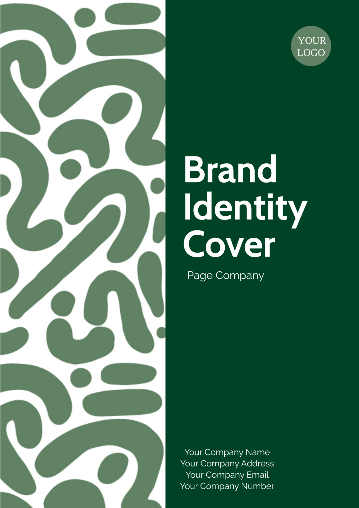 Brand Identity Cover Page Company