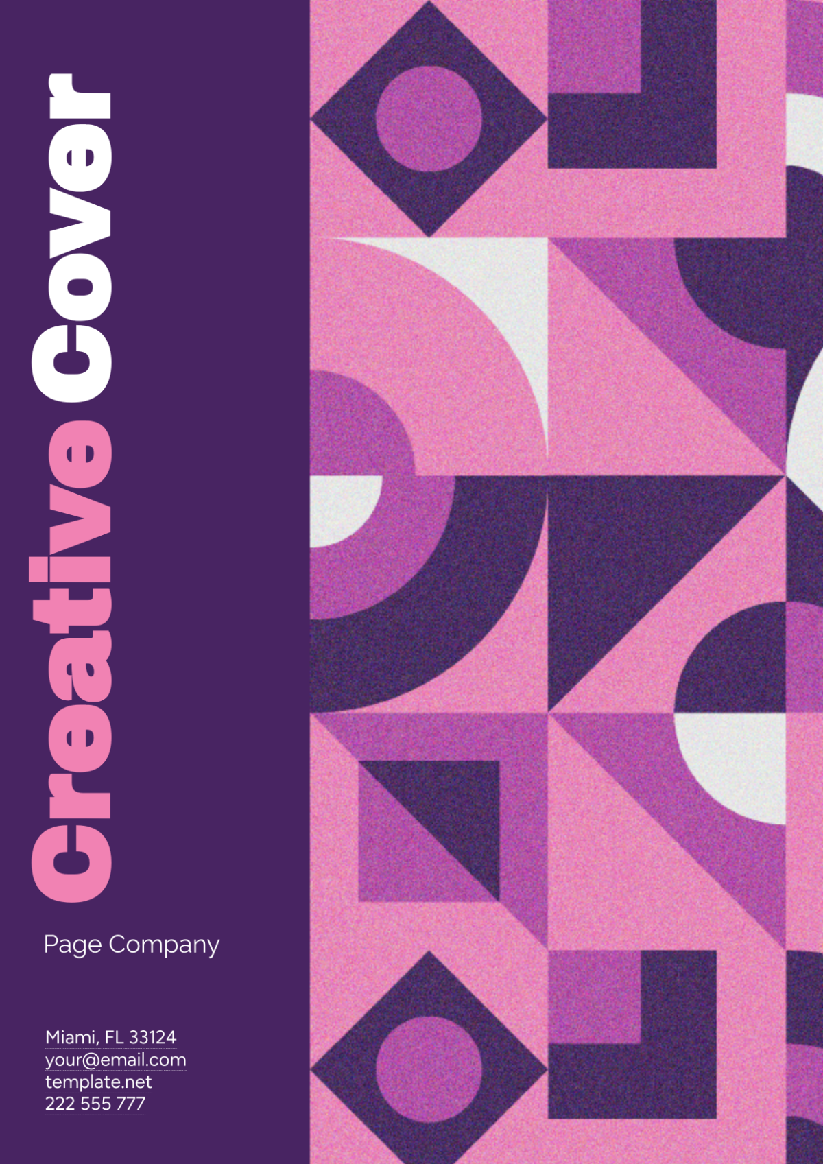 Creative Cover Page Company