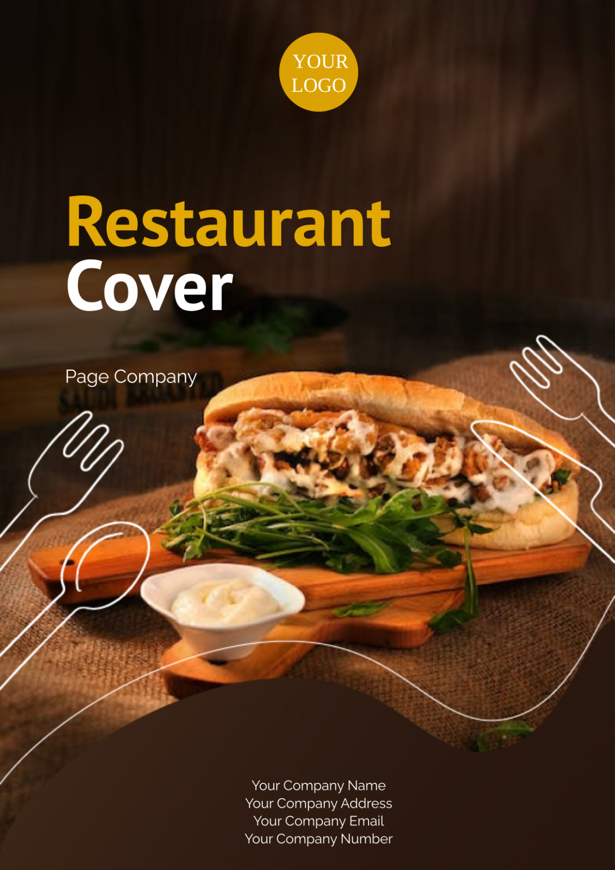 Restaurant Cover Page Company