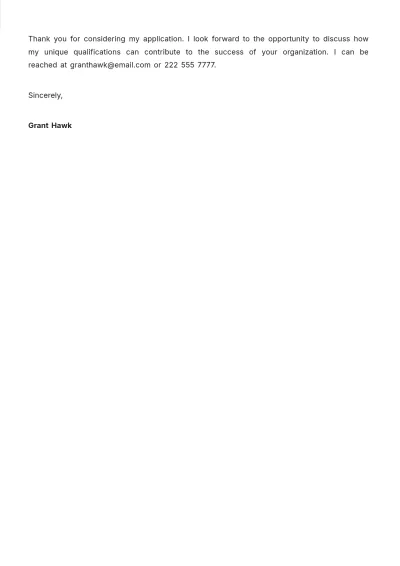 Free Letter Of Interest For Teaching Position Template to Edit Online