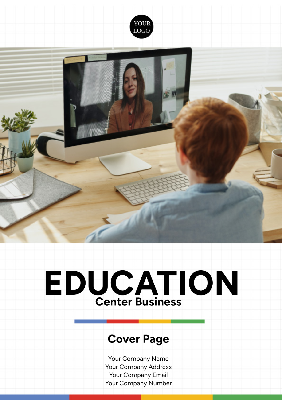 Educational Center Business Cover Page