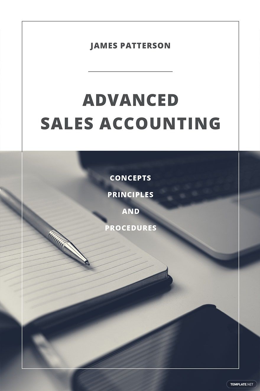Accounting Book Cover Template