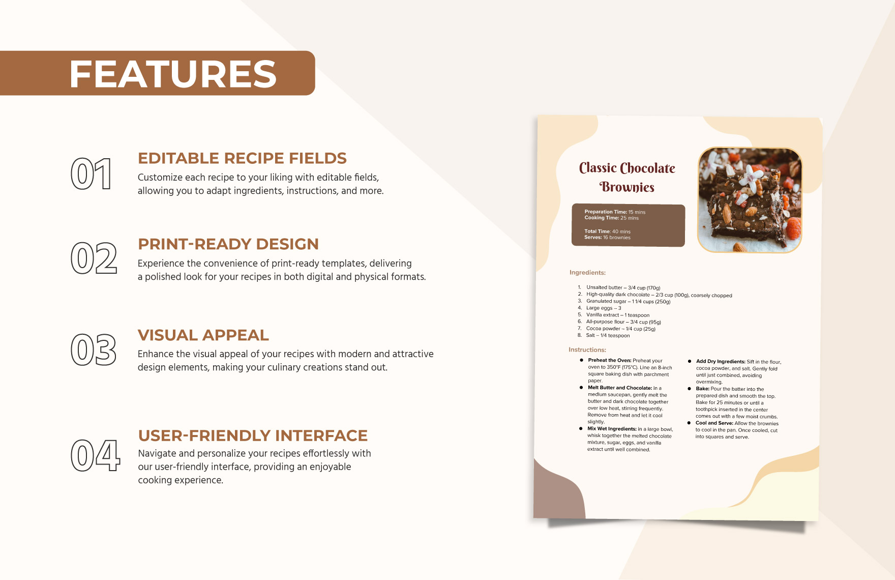 Free Printable Recipe Template - Download in Word | Template.net