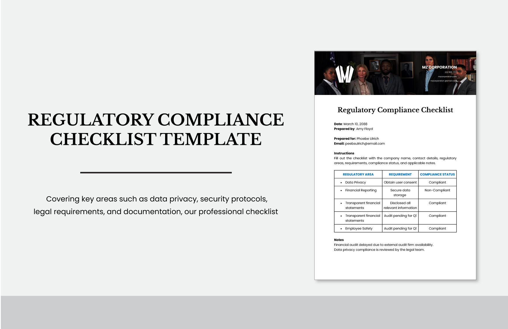 regulatory-compliance-checklist