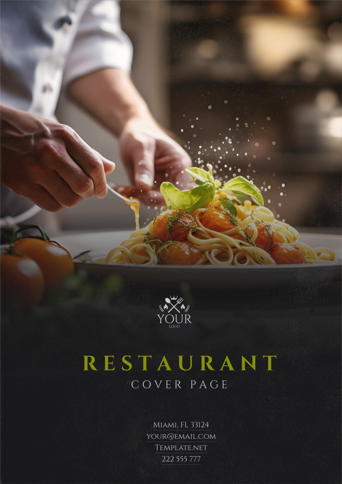 Restaurant Business Cover Page