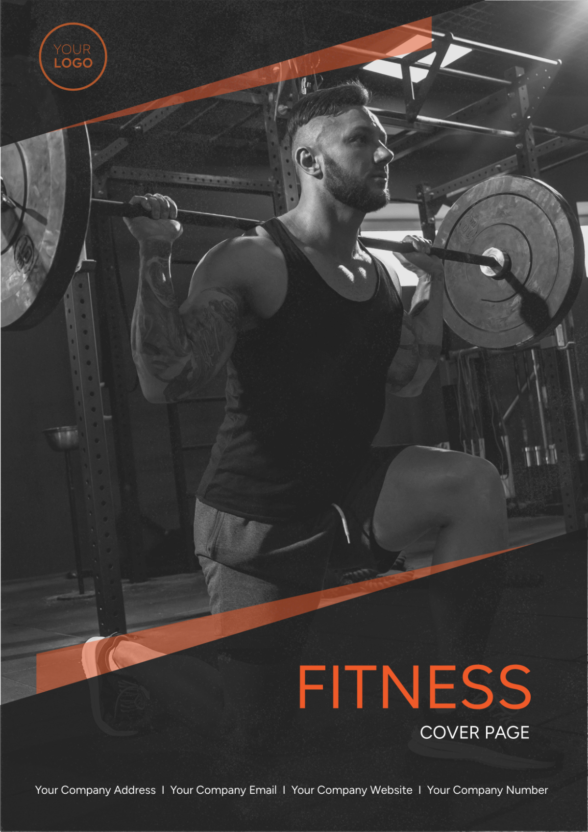Fitness Center Business Cover Page
