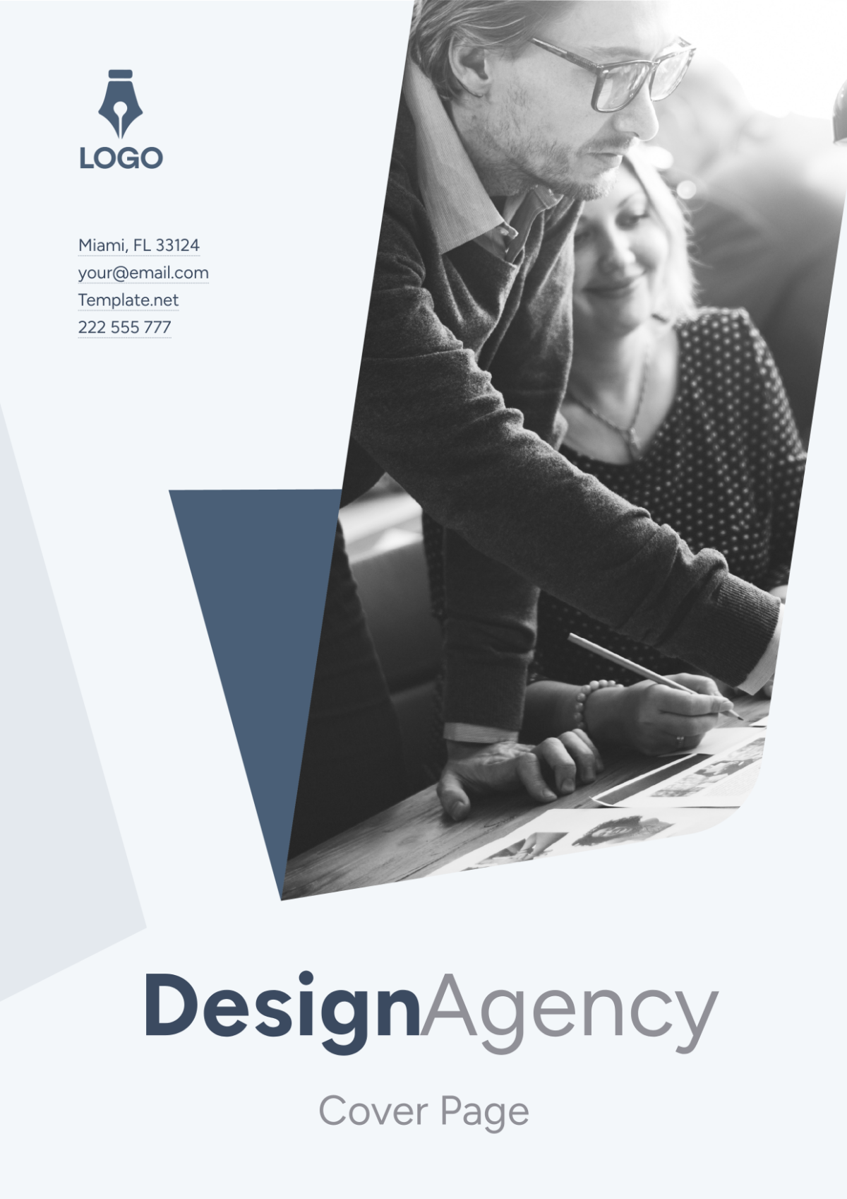 Design Agency Business Cover Page