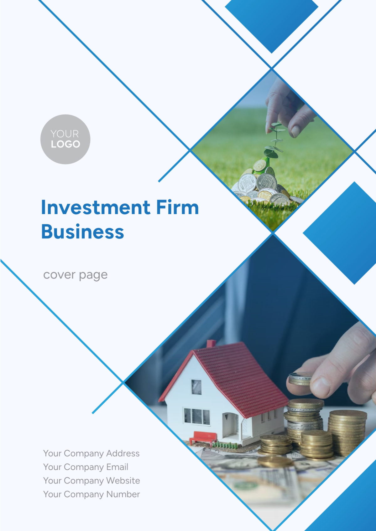 Investment Firm Business Cover Page