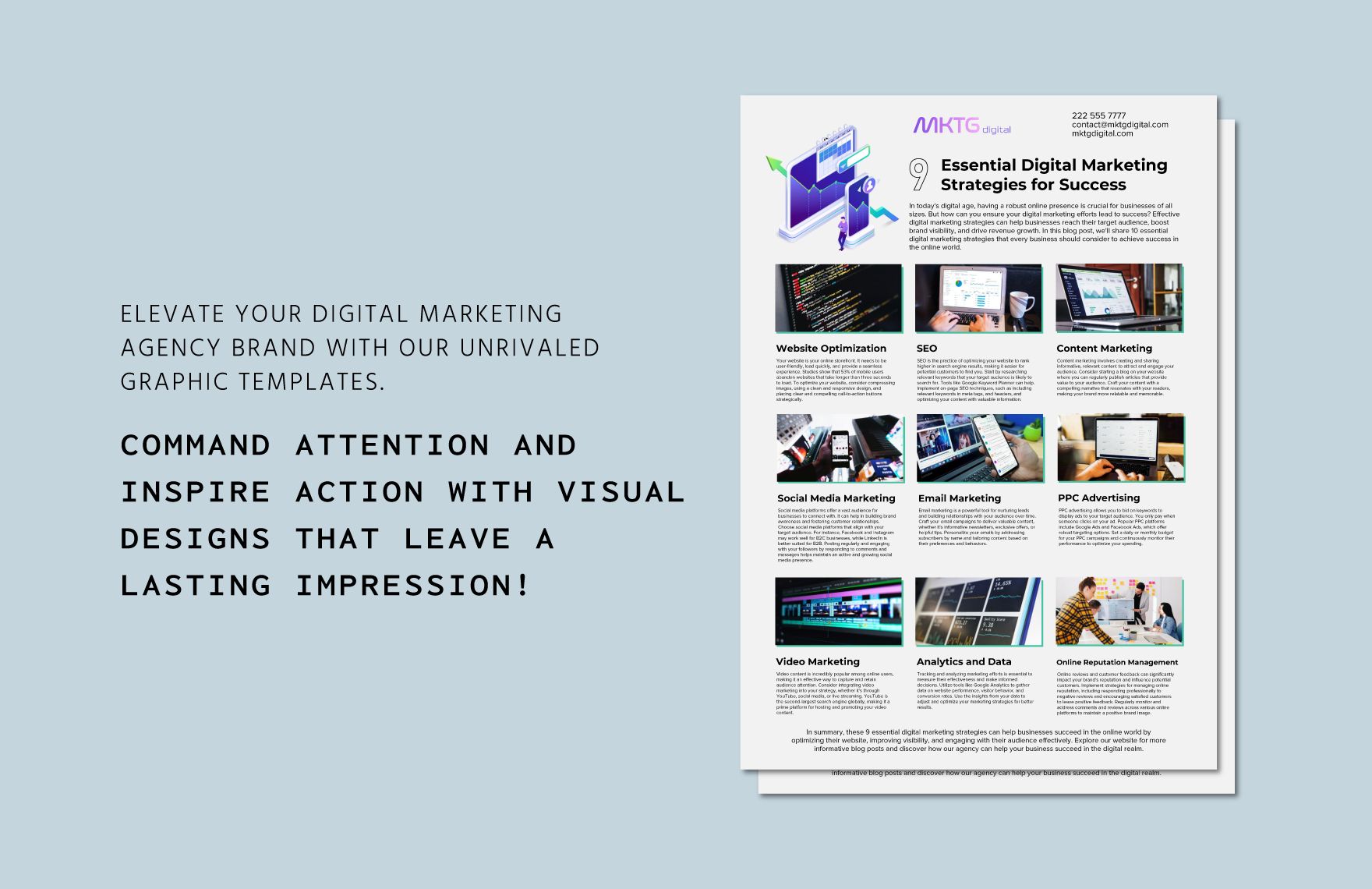 Digital Marketing Agency Blog Post Template
