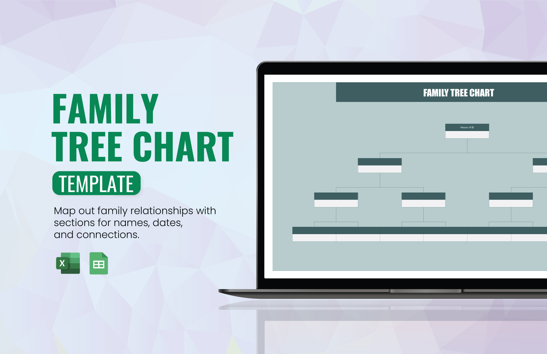 Family Tree Chart Template