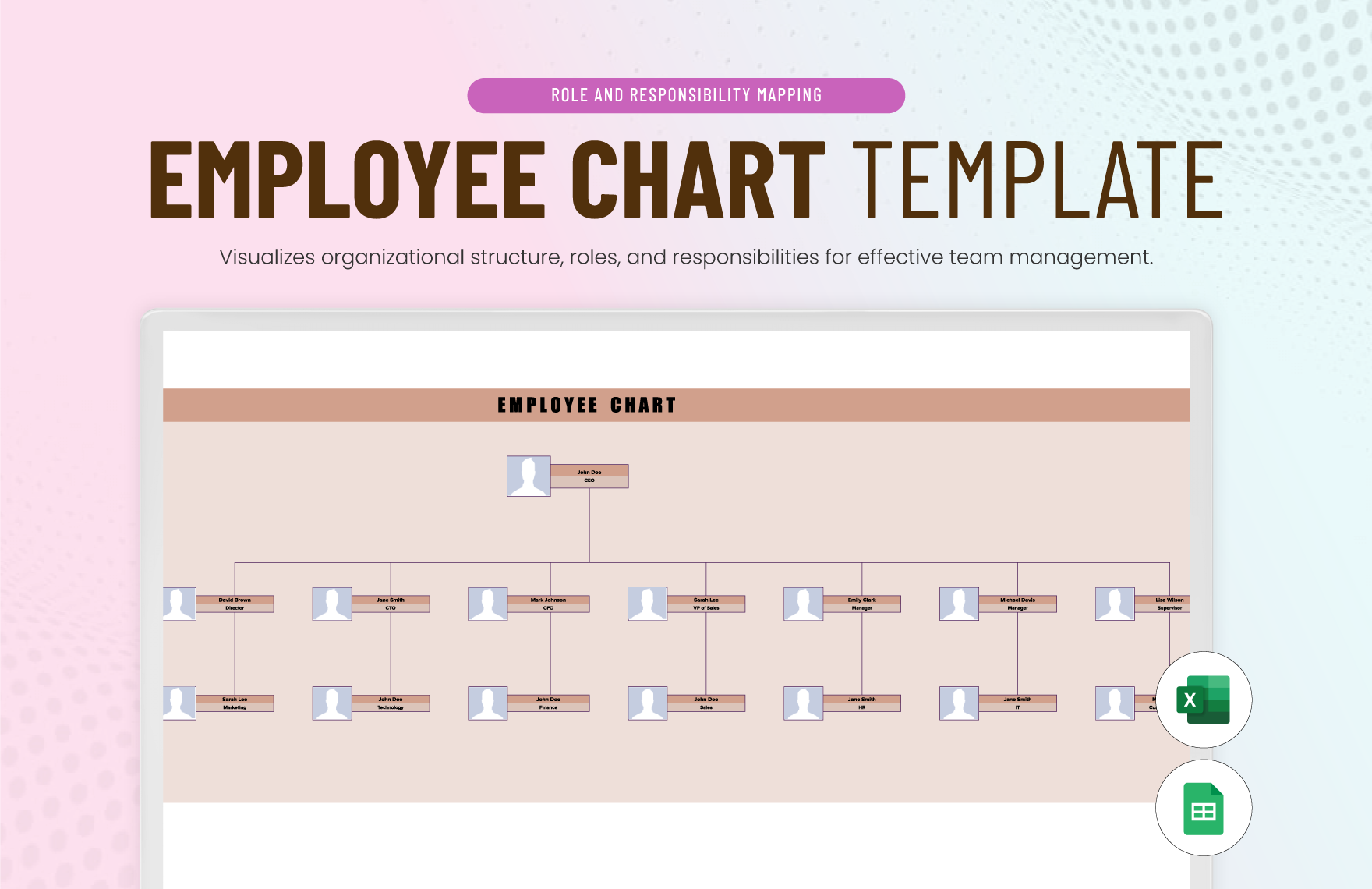 Employee Chart Template