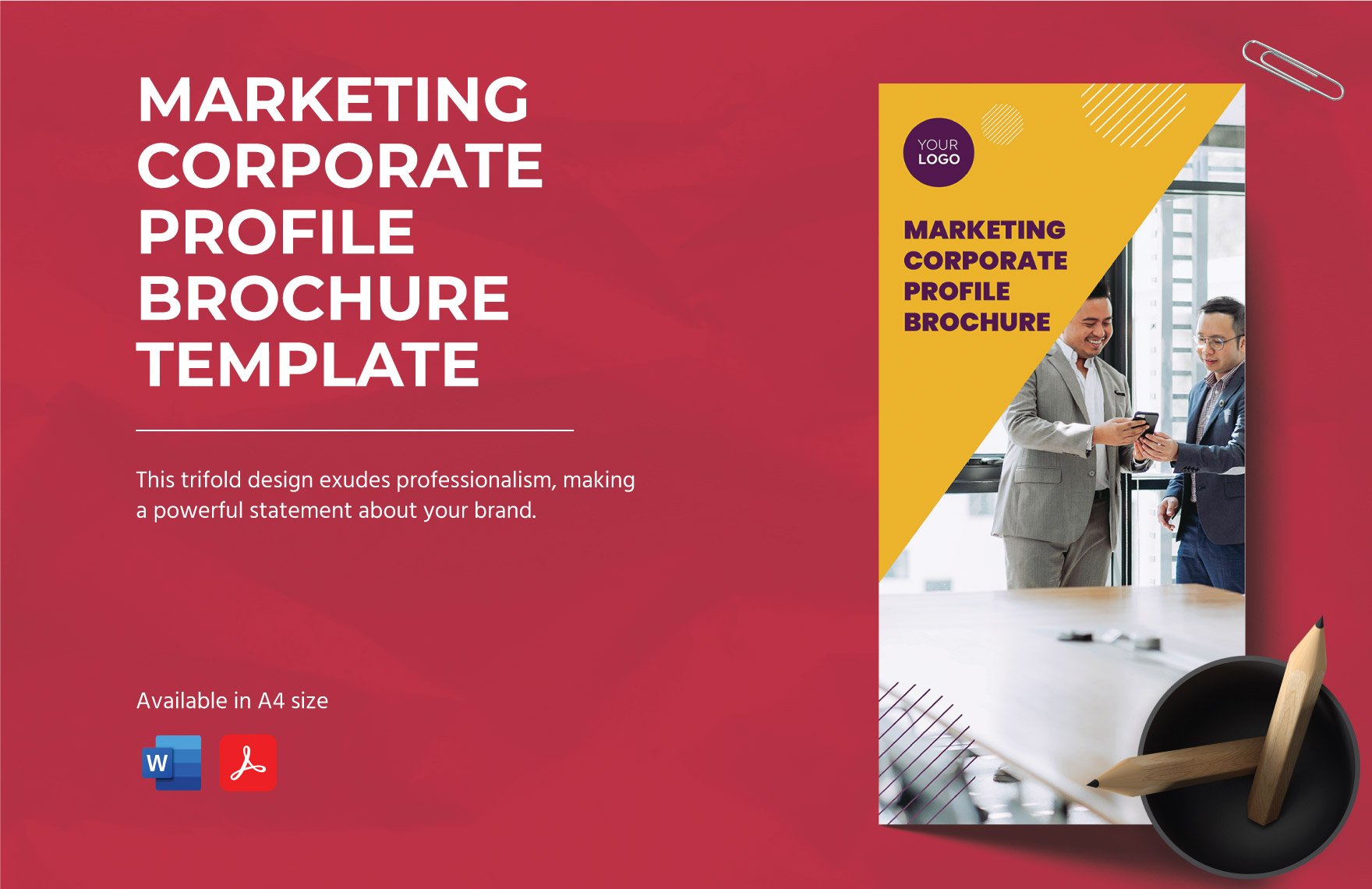 Marketing Corporate Profile Brochure Template