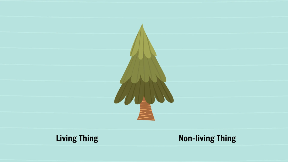 Free Living and Non-living Things Template to Edit Online