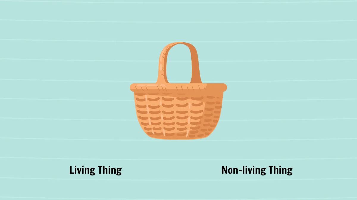 Free Living and Non-living Things Template to Edit Online