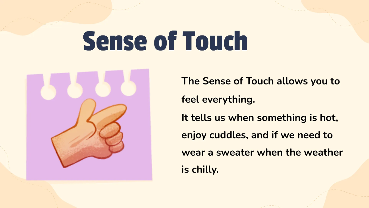 Free The Five Senses Template to Edit Online