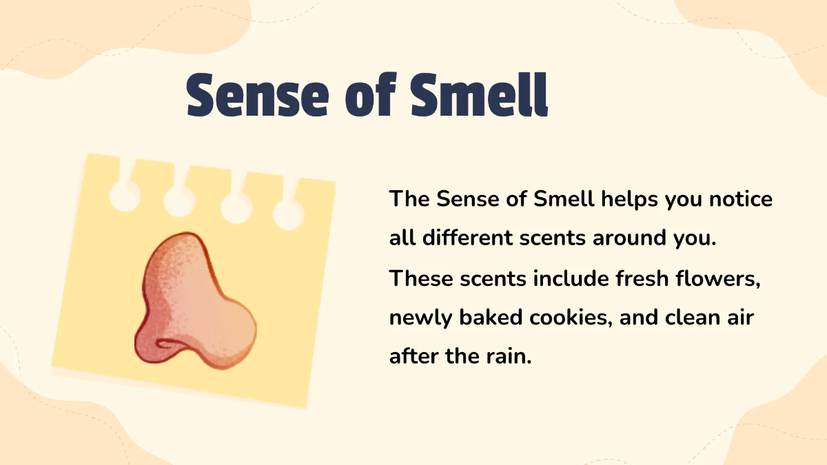 Free The Five Senses Template to Edit Online