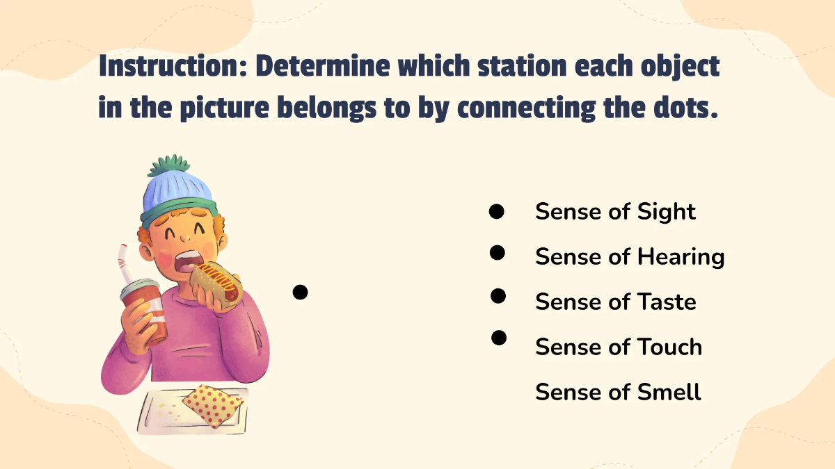 Free The Five Senses Template to Edit Online