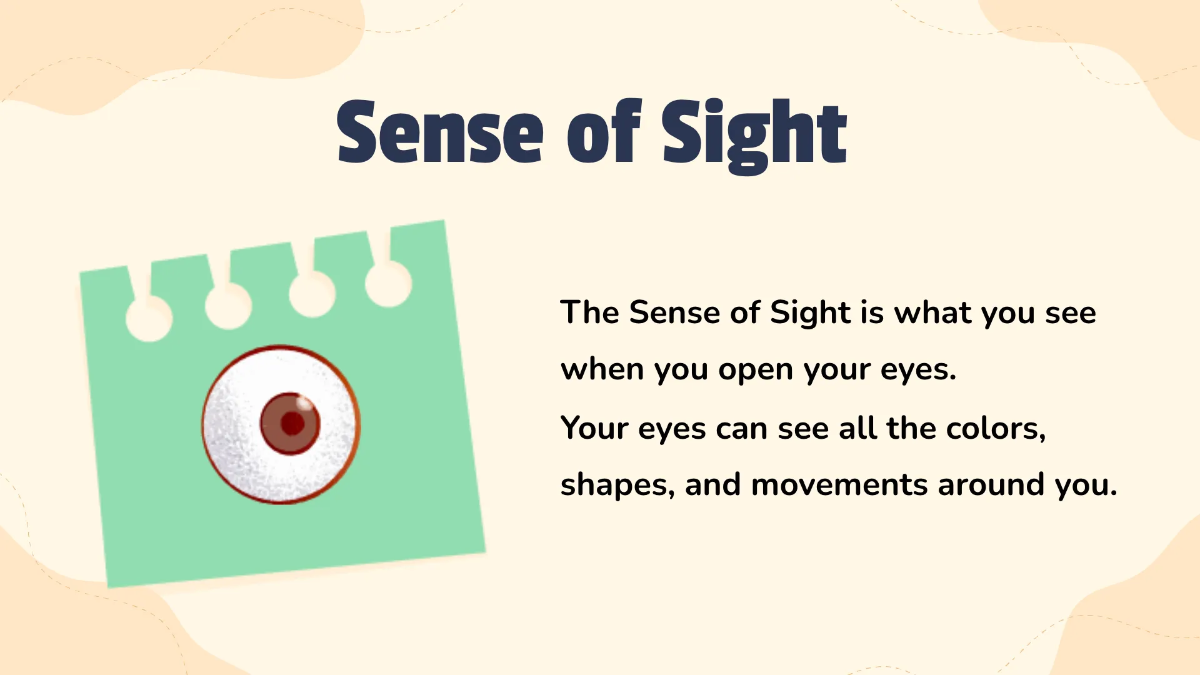 Free The Five Senses Template to Edit Online