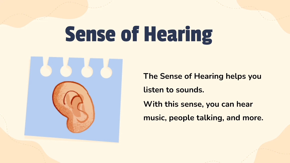 Free The Five Senses Template to Edit Online