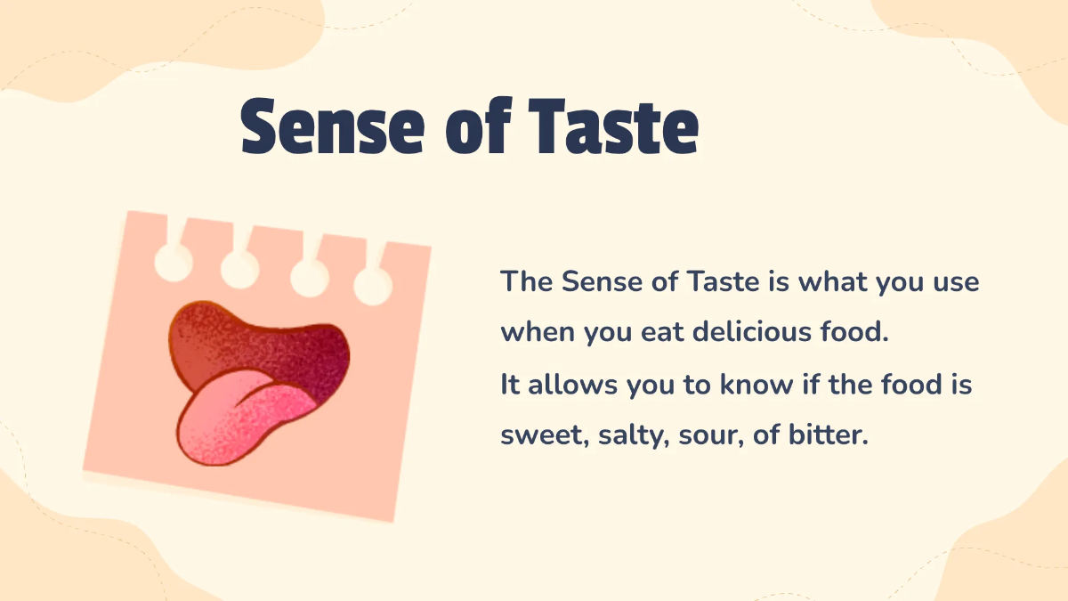 Free The Five Senses Template to Edit Online