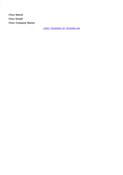 Free Volunteer Approval Letter Template to Edit Online