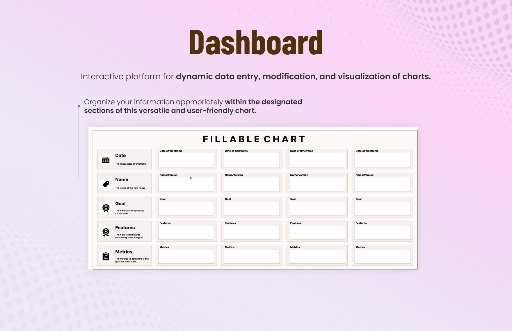 Fillable Chart Template