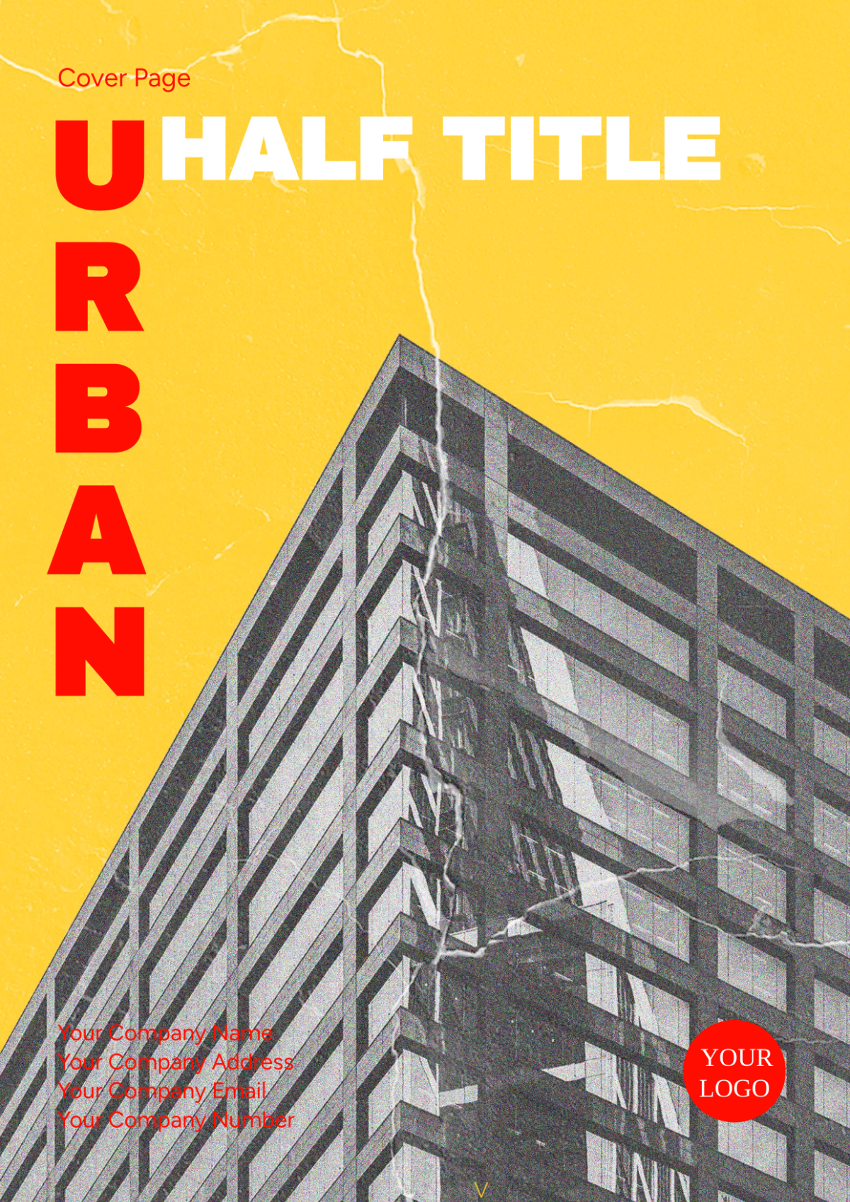 Urban Half Title Cover Page