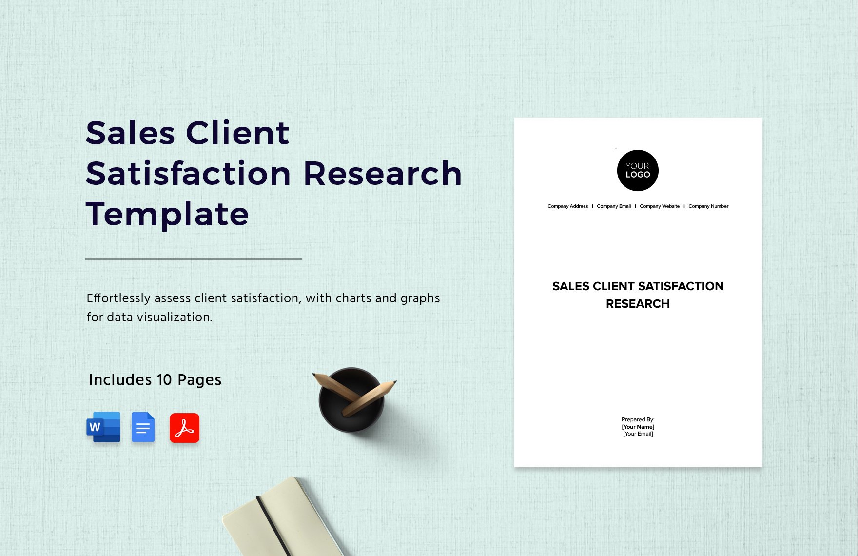 Sales Client Satisfaction Research Template