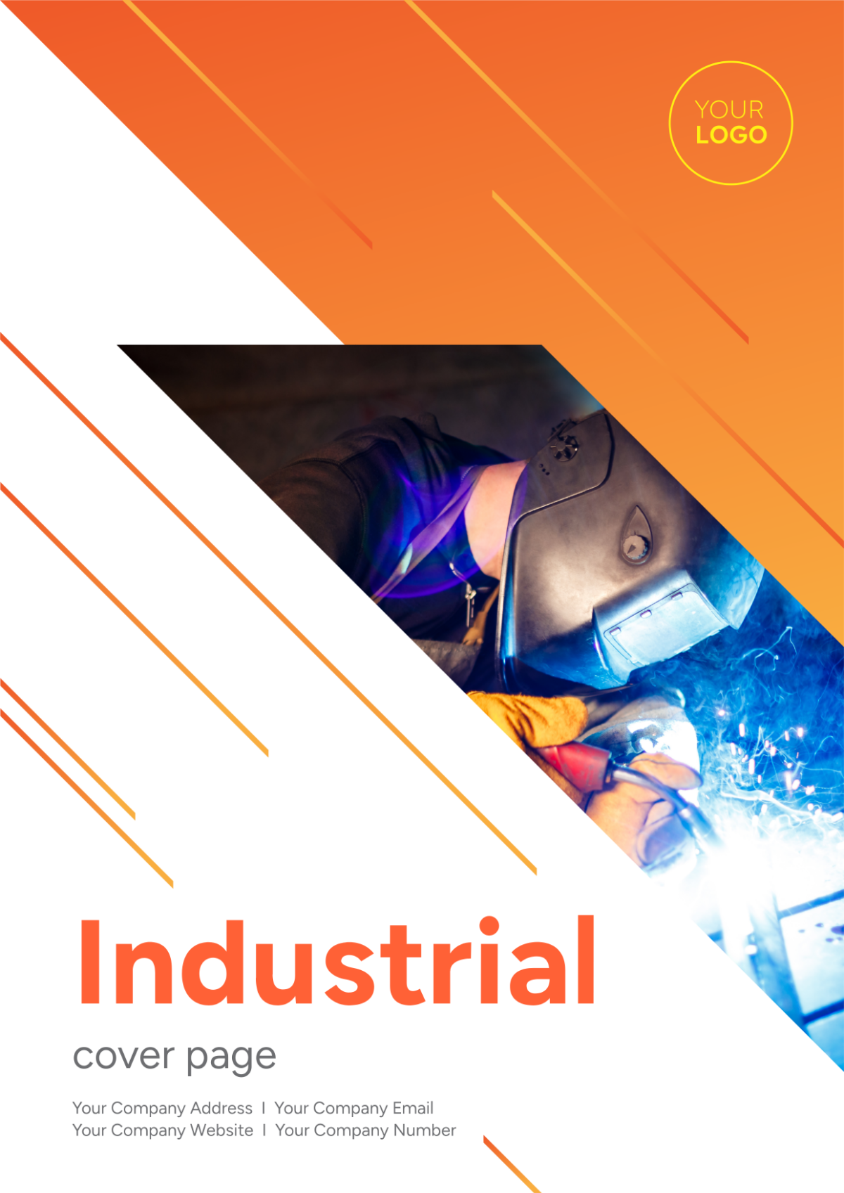 Industrial Half Title Cover Page